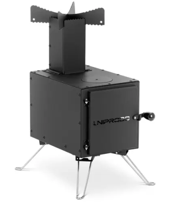 Poêle rocket - 2 espaces de cuisson