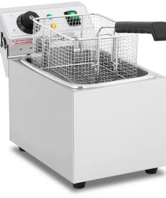 Friteuse électrique - 8 litres - 230 volts