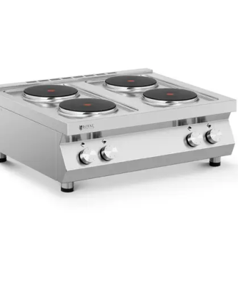 Plaque de cuisson électrique - 10 400 W - 4 feux