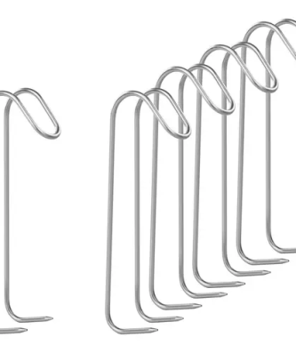 Crochets de fumage set de 5 pièces - avec deux pointes