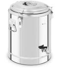 Conteneur isotherme - 22,5 L - avec robinet de vidange