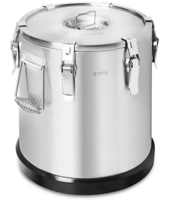 Conteneur isotherme - 22 l - Royal Catering - Dessous en caoutchouc