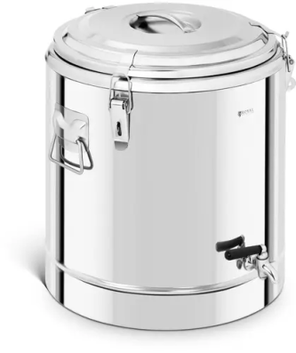 Conteneur isotherme - 30 L - avec robinet de vidange