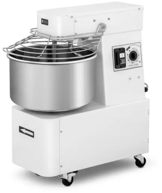 Pétrin professionnel - 22 l - 56 kg/h - 750 W - Tête fixe et cuve non amovible