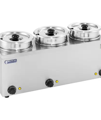 Distributeur de soupe - 3 x 2,75 l - 450 W