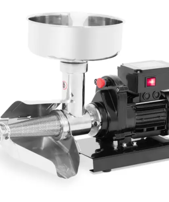 Presse tomate électrique - 450 W - 80 tr/min - acier inoxydable - Royal Catering