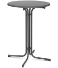 Mange-debout pliable - Ø 80 cm - Gris