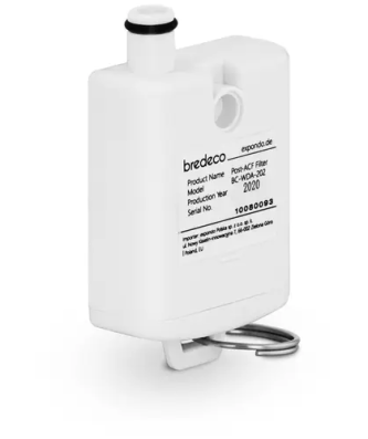 Filtre à charbon pour distributeur d'eau chaude