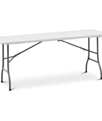 Table pliante - 1 800 x 750 x 740 mm - Royal Catering - 150 kg - Intérieur/extérieur - Whitehe