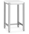 Billot boucherie - 40 x 50 cm - Royal Catering - Hauteur de travail : 86.5 cm