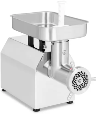 Hachoir à viande - Fonction marche arrière - Acier inoxydable - 480-540 kg/h - Royal Catering