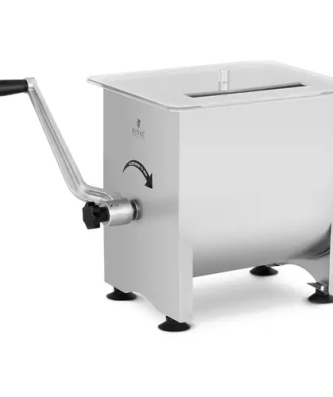 Mélangeur à viande manuel - Acier inoxydable - 16 l