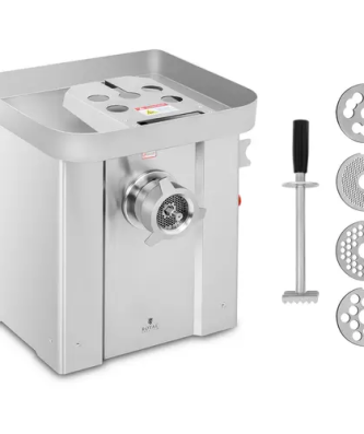 Hachoir à viande - Inox - 800 kg/h - Fonction marche arrière