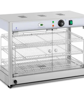 Vitrine chauffante - 1 200 W - Afficheur LED