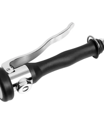 Douchette pour robinet de cuisine - Laiton chromé - Noir