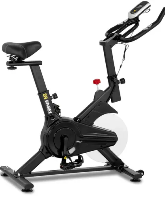 Vélo d'intérieur - Roue d'inertie de 6 kg - Supporte jusqu'à 100 kg - LCD