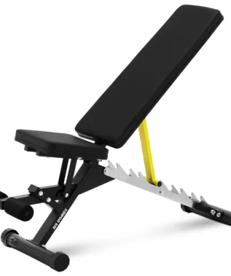 Banc de musculation - capacité de charge jusqu'à 100 kg - réglable - inclinaison de 90 - 180 °