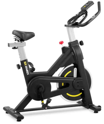 Vélo d'intérieur - Roue d'inertie de 8 kg - Supporte jusqu'à 100 kg - LCD