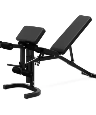 Banc de musculation - capacité de charge jusqu'à 100 kg - réglable - inclinaison de 90 - 180 °
