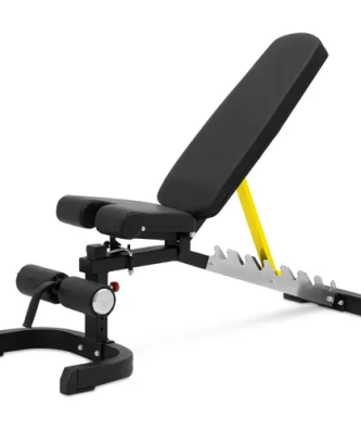 Banc de musculation - capacité de charge jusqu'à 150 kg - réglable - inclinaison de 80 - 180 ° - pliable