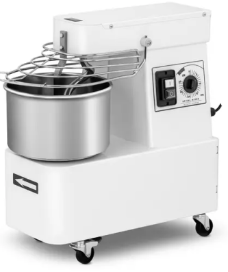 Pétrin professionnel - 7 l - 29 kg/h - 370 W - Tête fixe et cuve non amovible