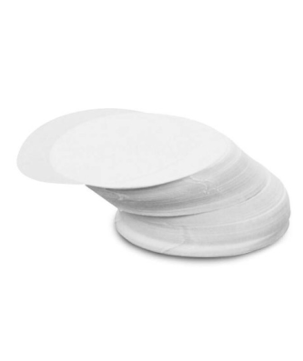 Papier paraffiné rond pour steaks hachés 10 cm - par 2000