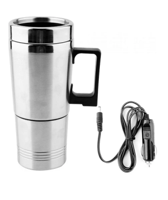 Bouilloire électrique de Voyage 0,35L + 0,15L en Acier Inoxydable Vendos85