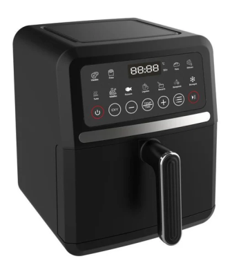 Friteuse Diététique - Little Balance - 8725 - Crousty Light - 5 L - 1500 W - 12 Programmes - Noir Little Balance