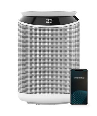 Chauffage en céramique Wi-Fi avec 3 modes de fonctionnement et minuterie 2000W blanc noir Cecotec