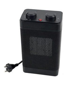 Radiateur Soufflant en Céramique Smart 1500W noir Vendos85