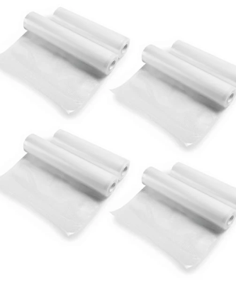 Lot de 8 rouleaux sachets à découper 22 et 28 cm Lacor