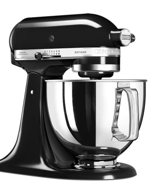 Robot pâtissier Multifonction Artisan Noir Onyx 300 W 5KSM125EOB Kitchenaid