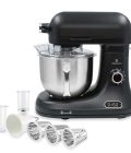 Lot robot pâtissier 5 L avec balance intégrée et kit tranchoir et râpes
