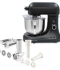 Lot robot pâtissier 5 L avec balance intégrée et kit hachoir à viande