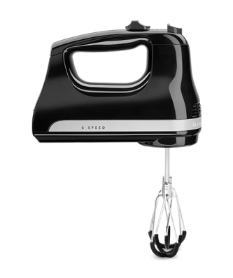 Batteur à main électrique 6 vitesses 60 W noir onyx 5KHM6118EOB Kitchenaid