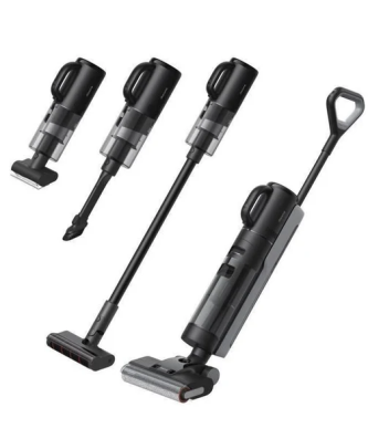 H12 Dual - Aspirateur Laveur Sans Fil 4 En 1 Multi Surfaces - Nettoyage Intelligent Aspiration Humide Seche - Auto Nettoy Dreame