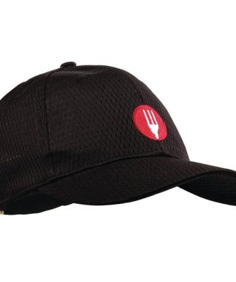 Casquette baseball Cool Vent Chef Works noire