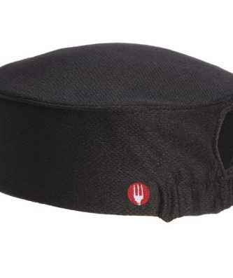 Calot de cuisine femme Cool Vent Chef Works noir