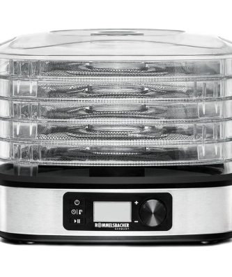 Dehydrator Stainless Steel Black Silver Da 350 (da 350) Rommelsbacher