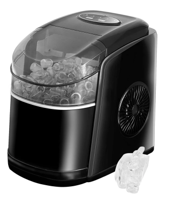 Machine a glaçons 12kg en 24h 100W noir Vendos85