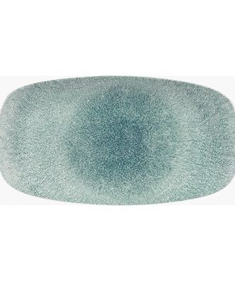 Assiettes oblongues Churchill Studio Prints Raku Jade Green 189 x 355mm (Lot de 6)