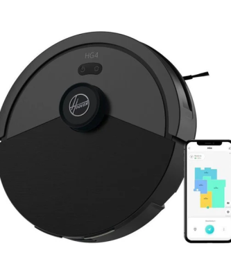 Robot Aspirateur Dry - - Hg410d - 4000 Pa - Autonomie : 120 Min - 65 Dba HooverDescription produit - Robot Aspirateur Dry - - Hg410d - 4000 Pa - Autonomie : 120 Min - 65 Dba Hoover Obtenez une aspiration plus puissante avec le robot aspirateur Hoover HG4. Grâce a son systeme de navigation laser, il nettoie votre maison avec grande précision en suivant des trajets de nettoyage optimisés et efficaces. Connectez votre robot a l'application HG Robots pour contrôler et personnaliser la carte de votre maison ainsi que les horaires de nettoyage, où que vous soyez.