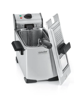 Friteuse inox 3,5 L 2000 W KCPFR35X Kitchen Chef Professional