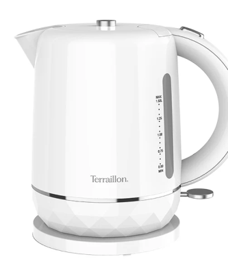 Bouilloire électrique Diamant 1,5 L 2200 W Terraillon
