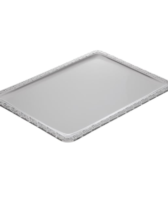 Plateau de service rectangulaire inox APS 420 x 310mm