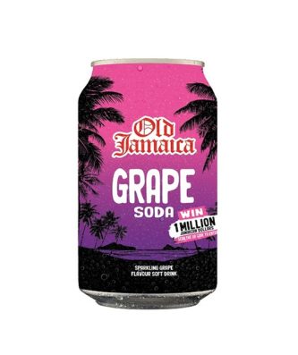 Old Jamaica Grape Soda 330ml 24 Pack