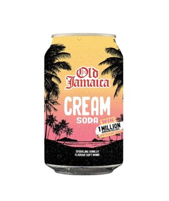 Old Jamaica Cream Soda 330ml 24 Pack