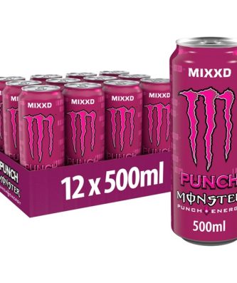 Monster Energy Drink Punch MIXXD £1.75 500ml 12 Cans