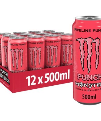 Monster Energy Drink Pipeline Punch £1.65 500ml 12 Cans