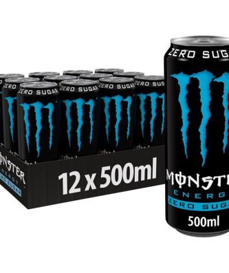 Monster Energy Drink Zero Sugar 500ml £1.55 12 Cans